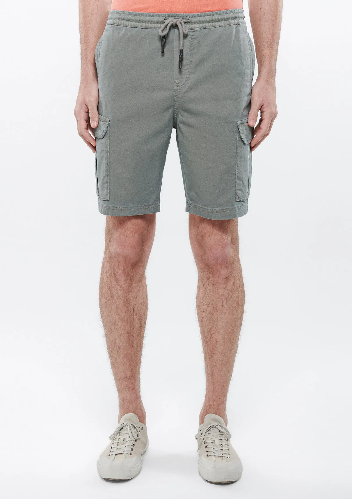 Grey Cargo Shorts
