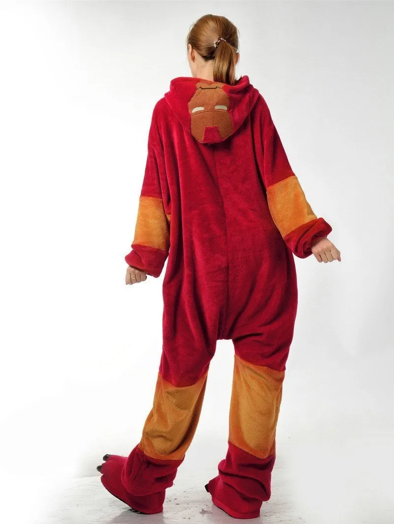 Iron Man Costumes Kigurumi Onesies Pajamas Adult
