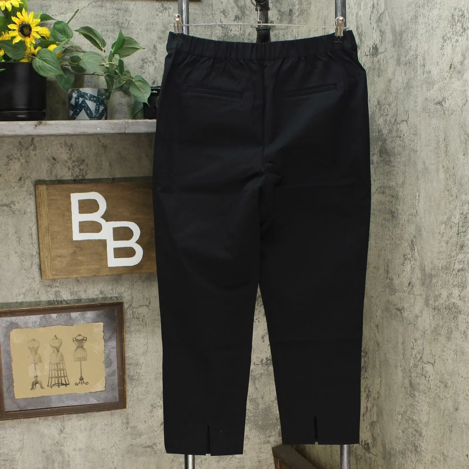 Isaac Mizrahi Live! Tall 24/7 Stretch Crop Pants With Back Slits