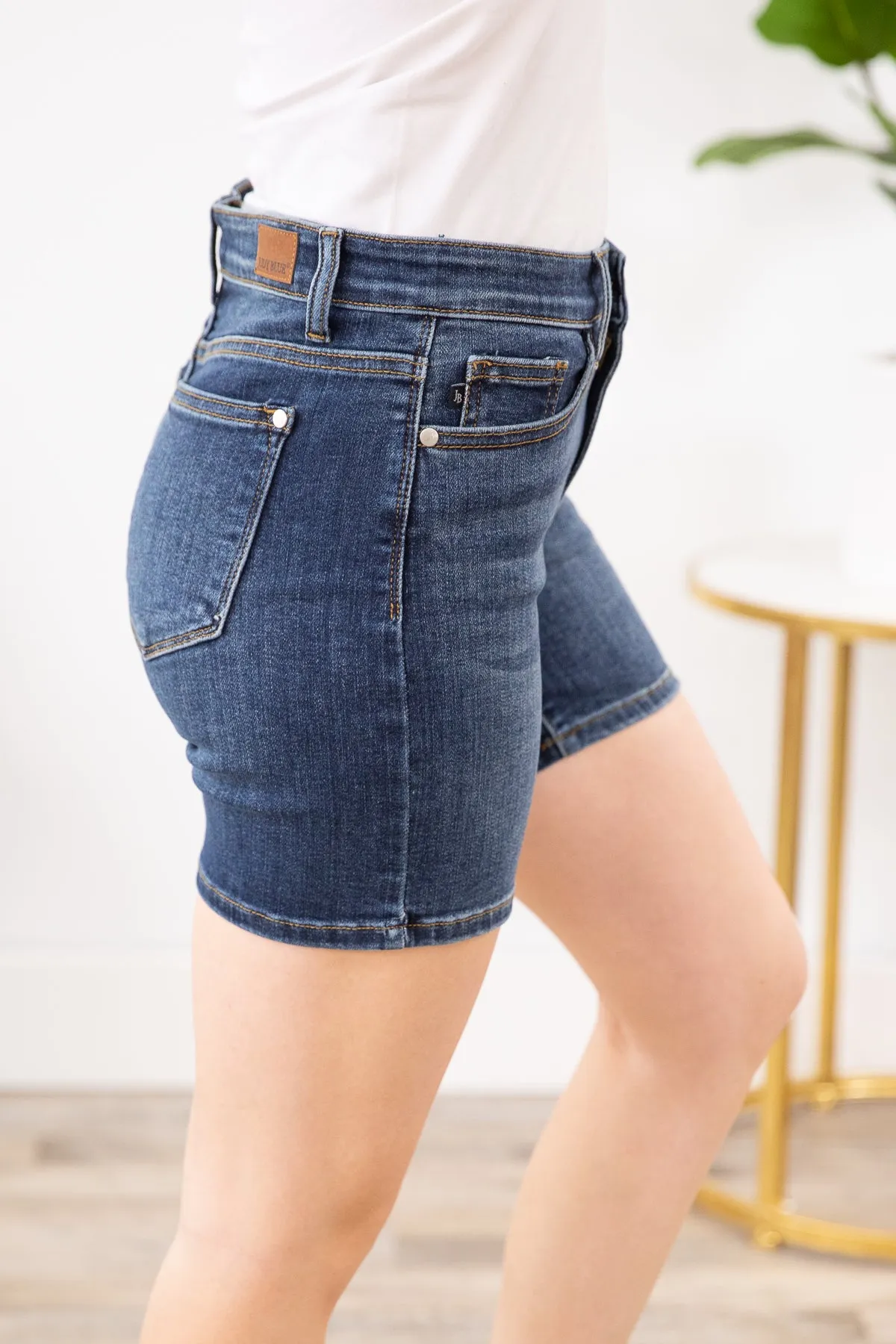Judy Blue Dark Wash Shorts