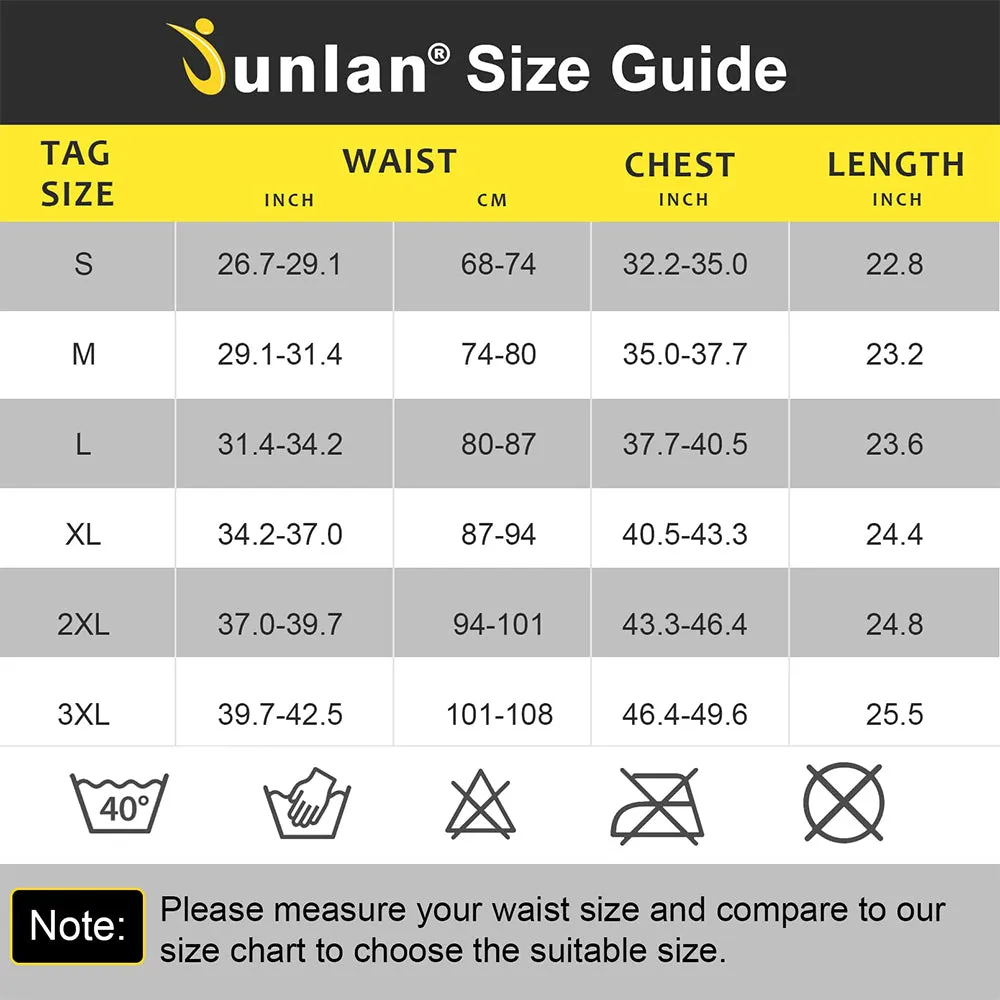 Junlan Women Heat Trapping Workout Sauna T-shirt