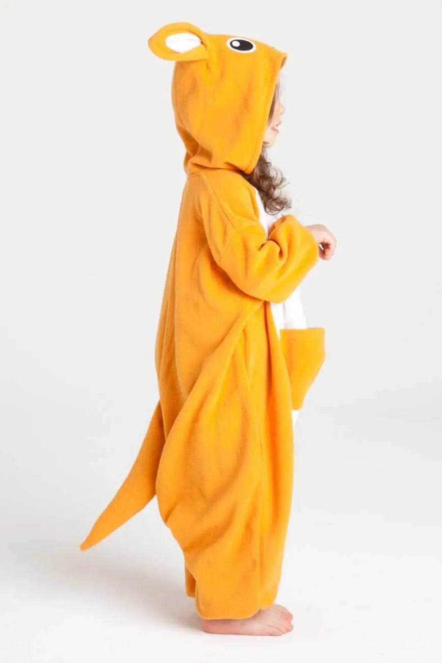 Kids Onesies Hoodie Kangaroo Animal Pajamas Kigurumi Costume