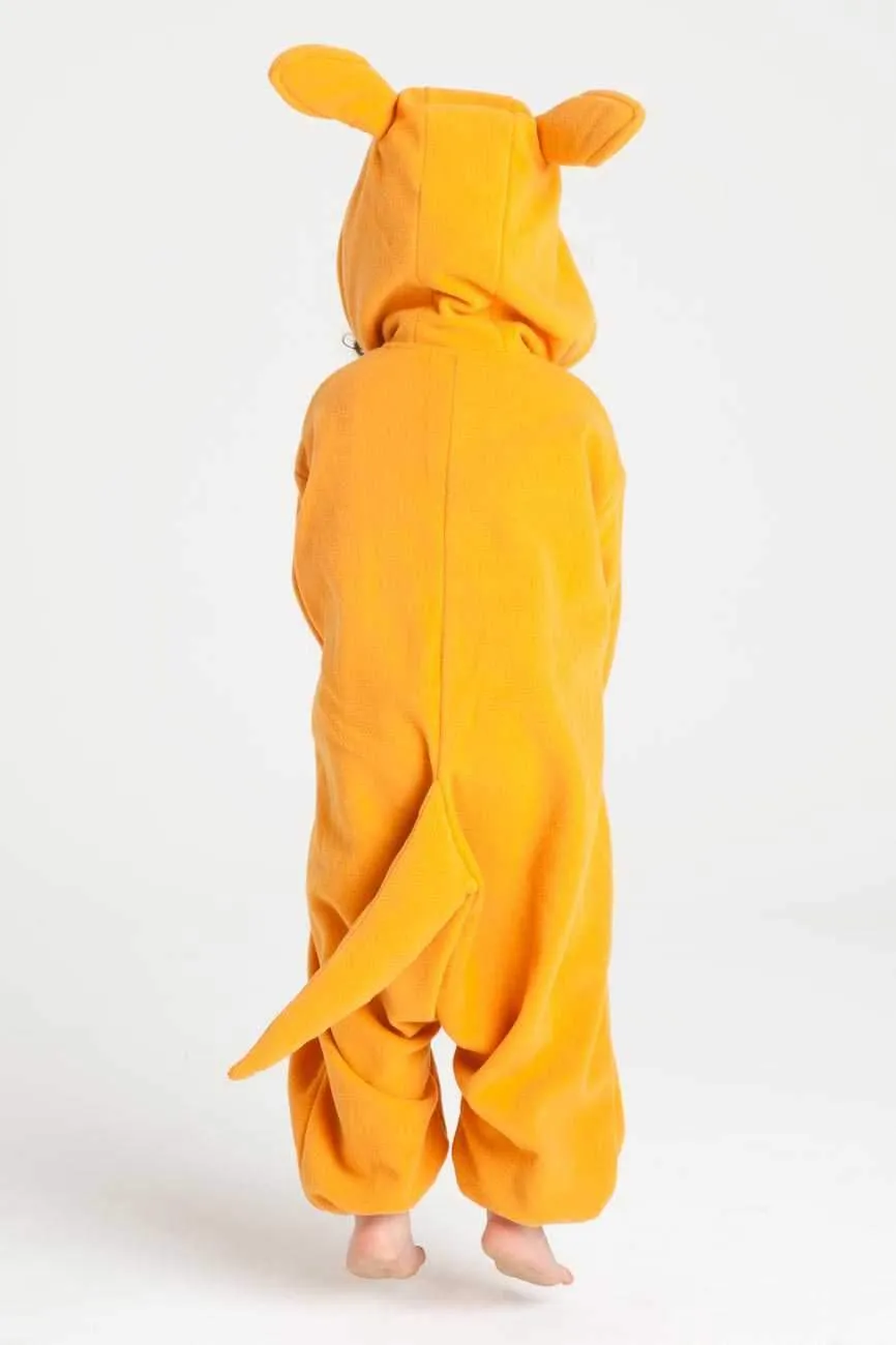 Kids Onesies Hoodie Kangaroo Animal Pajamas Kigurumi Costume