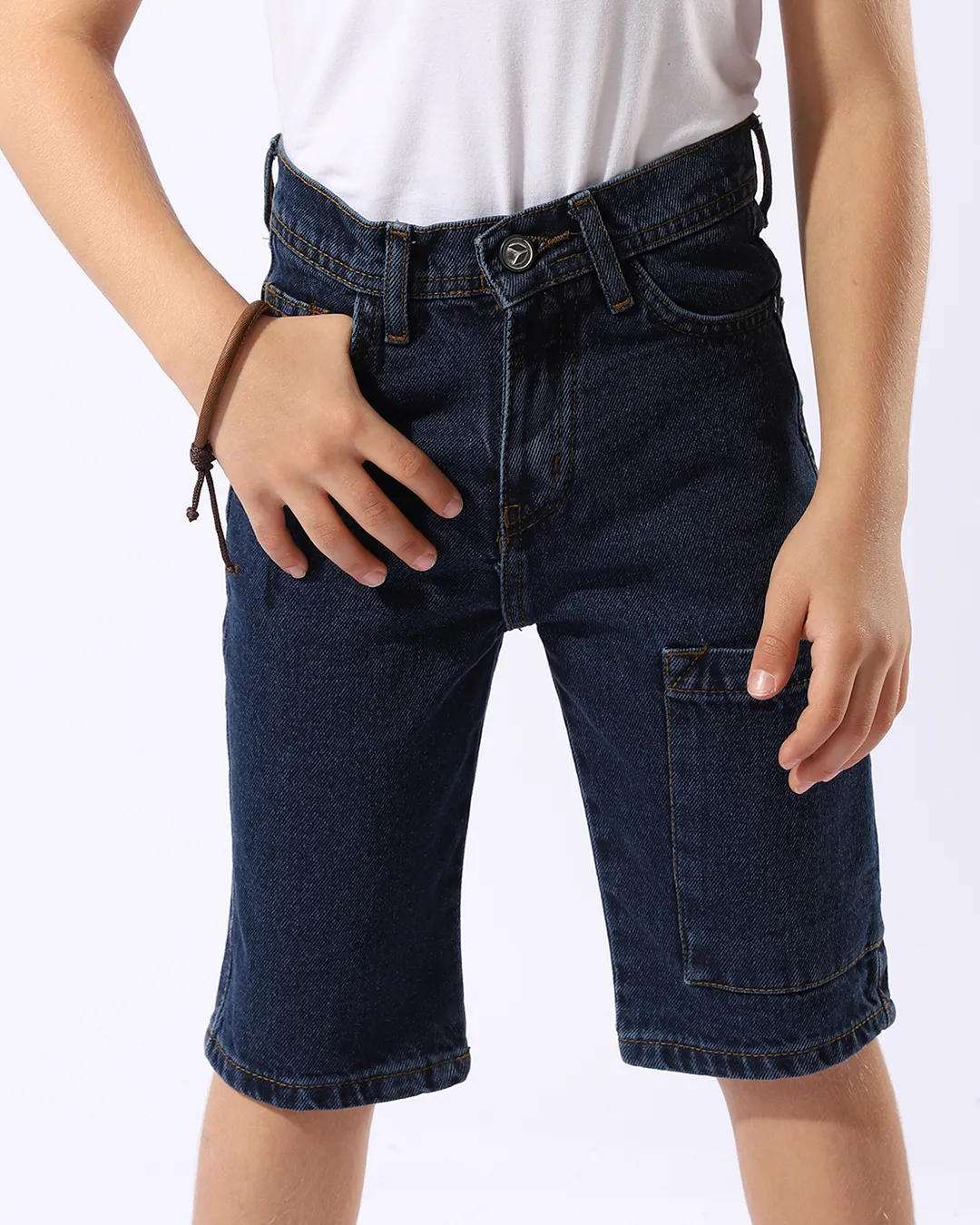 Knee-pocket Shorts