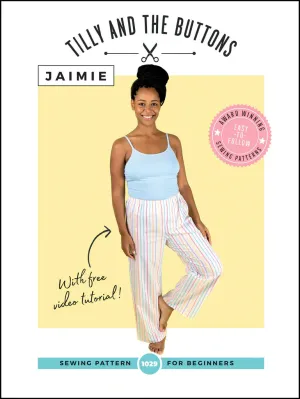 Ladies Pyjama Bottoms Pattern - Jamie From Tilly And The Buttons