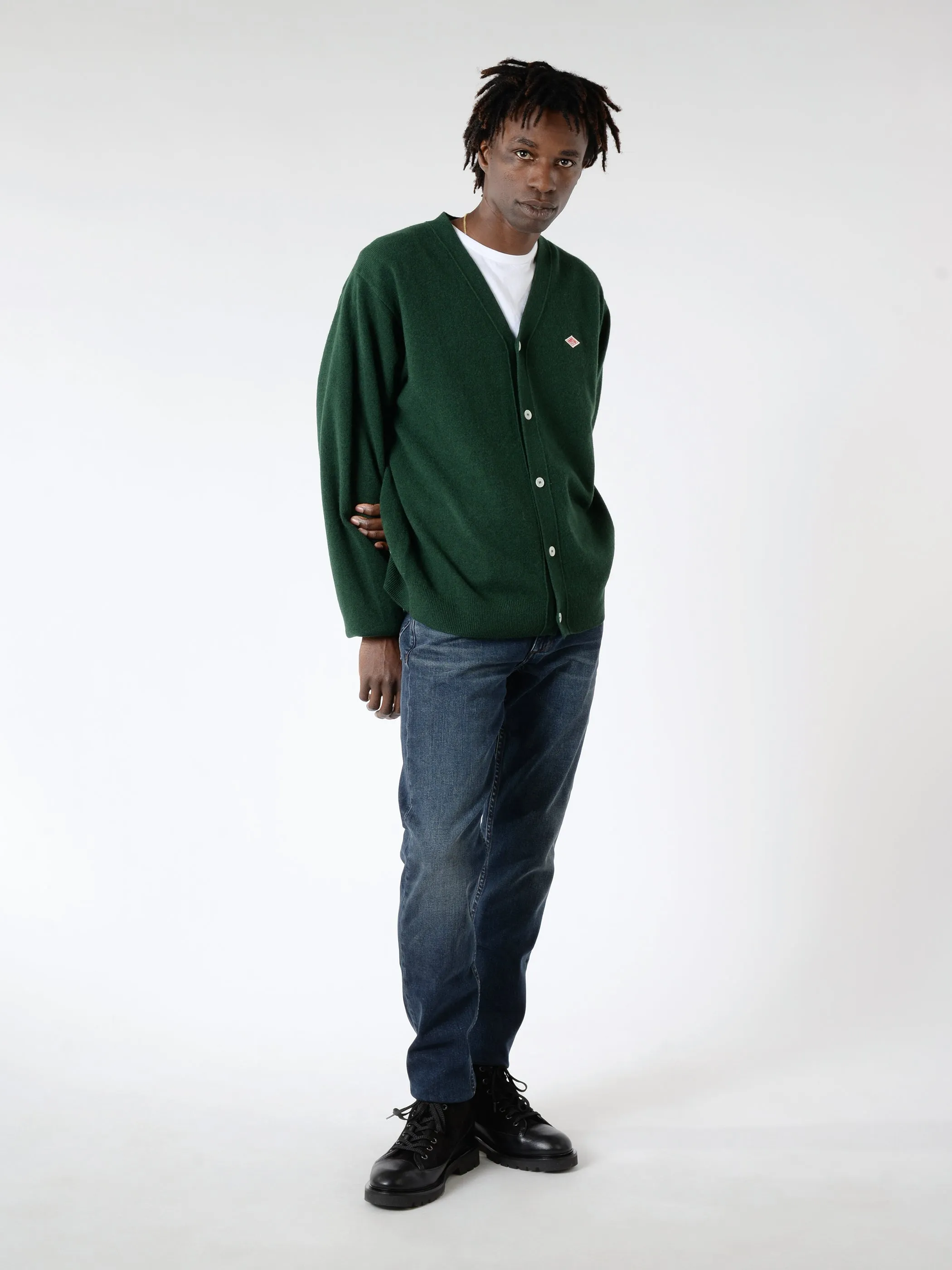 Lambswool V-Neck Cardigan