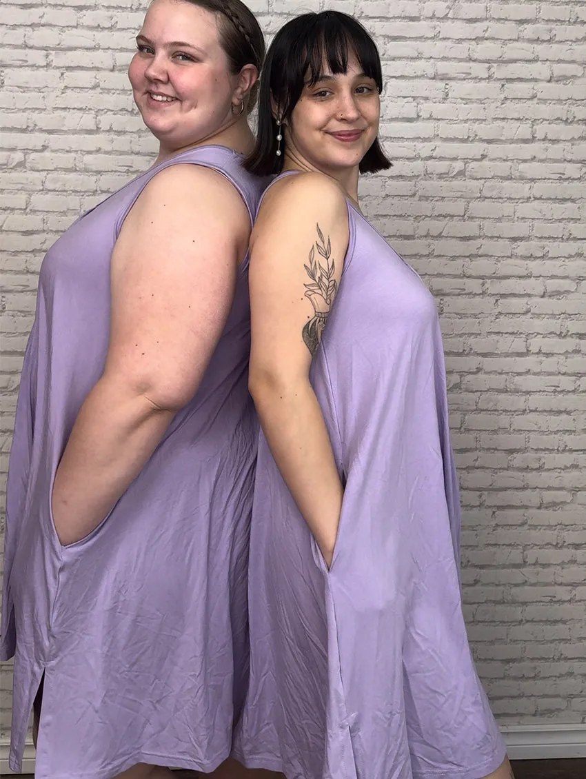 Lav & Kush Pleated Tank Dress