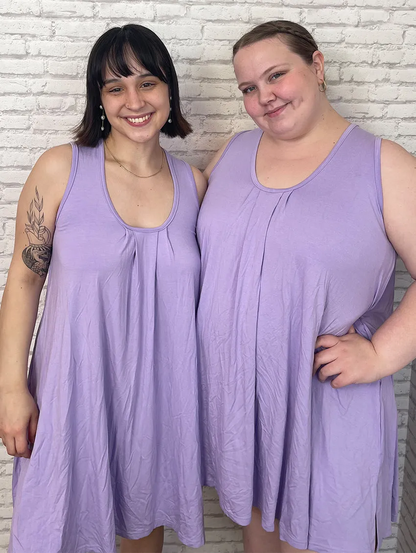 Lav & Kush Pleated Tank Dress
