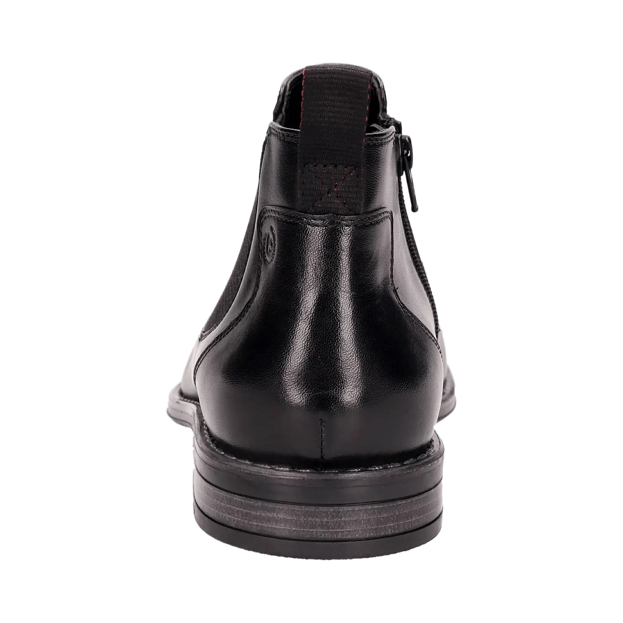 Leder Stiefel schwarz