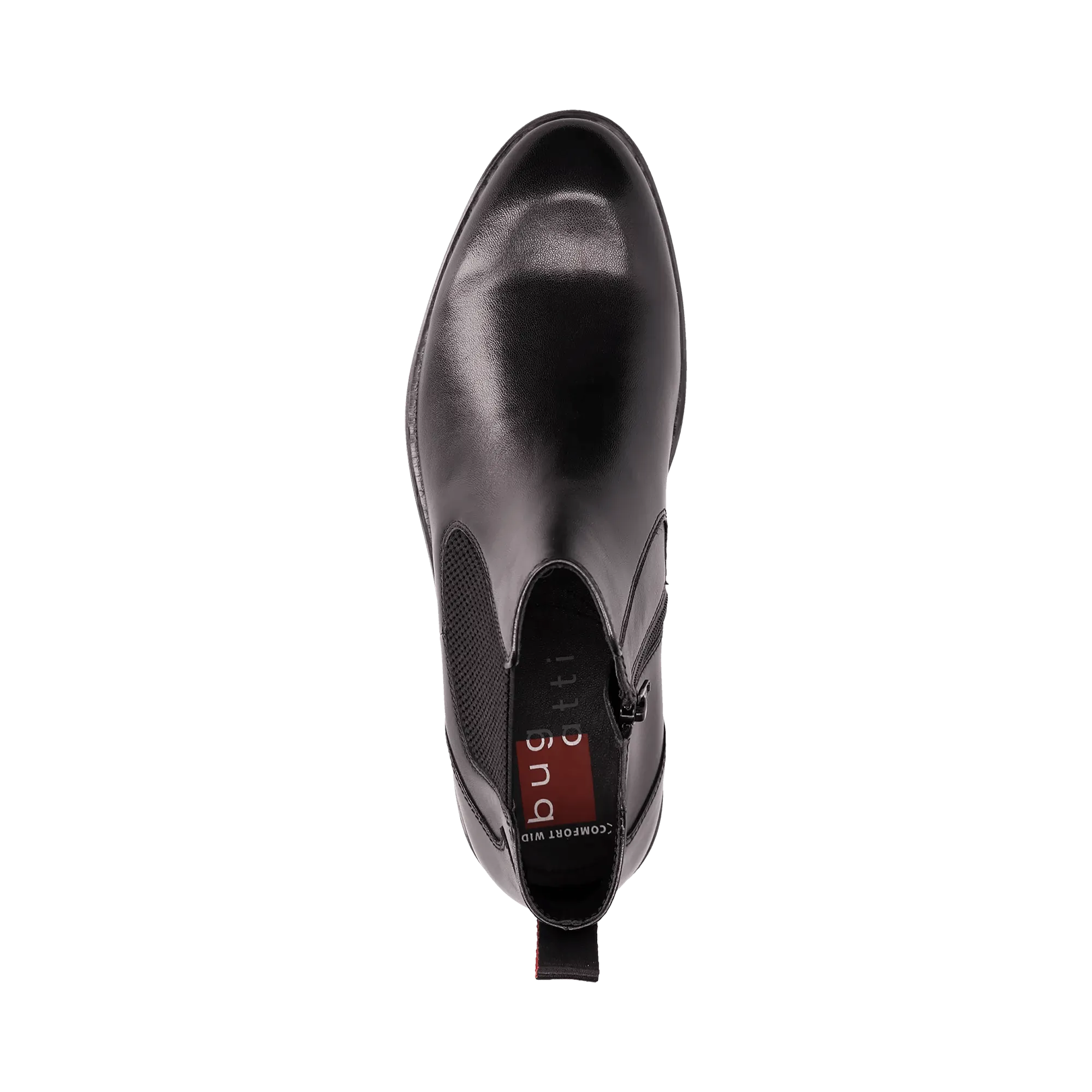 Leder Stiefel schwarz