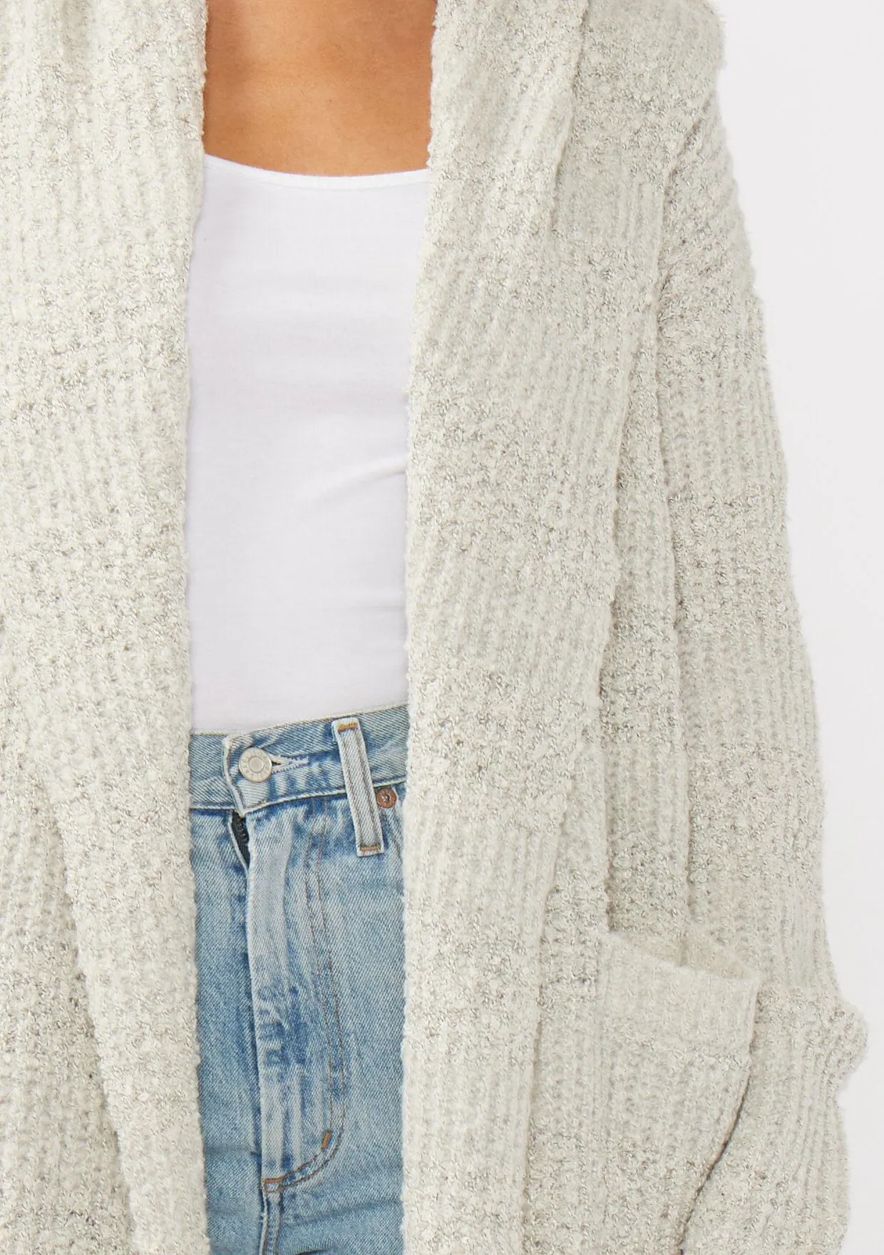 Lina Space Dye Hooded Cardigan