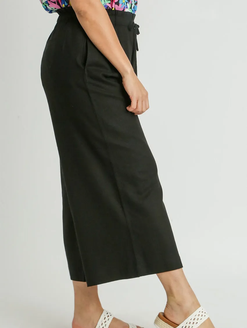 Linen Wide Leg Pants