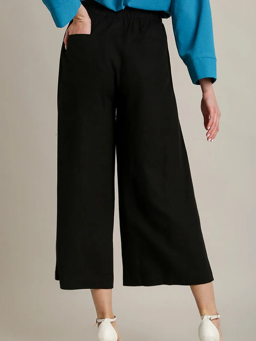 Linen Wide Leg Pants
