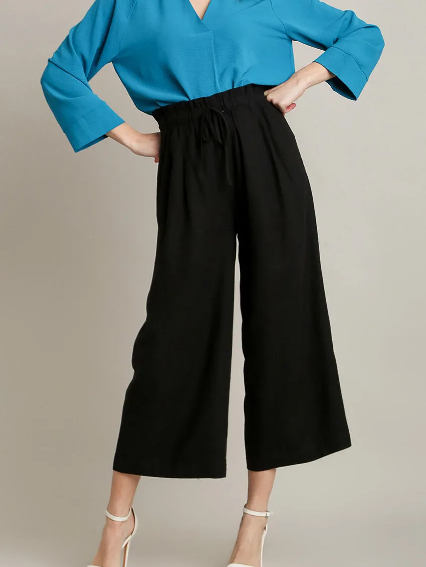 Linen Wide Leg Pants