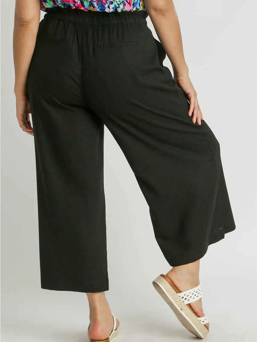 Linen Wide Leg Pants