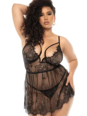 Mapale Lace Babydoll