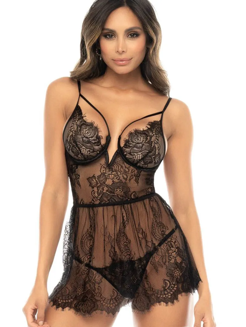 Mapale Lace Babydoll