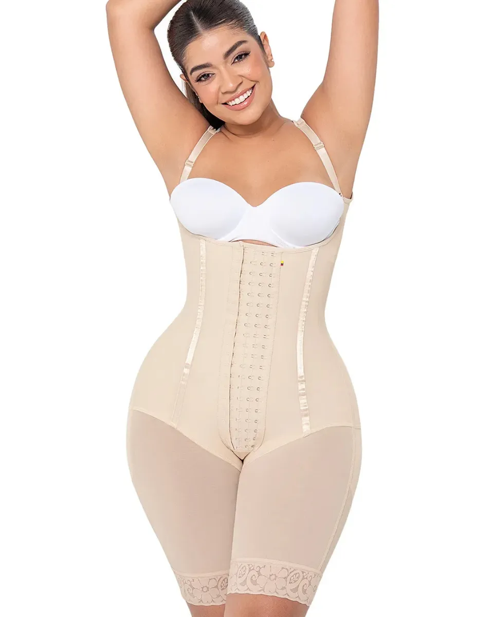 MariaE Fajas Colombianas Daily Use Shapewear Bodysuit High Compression Garment