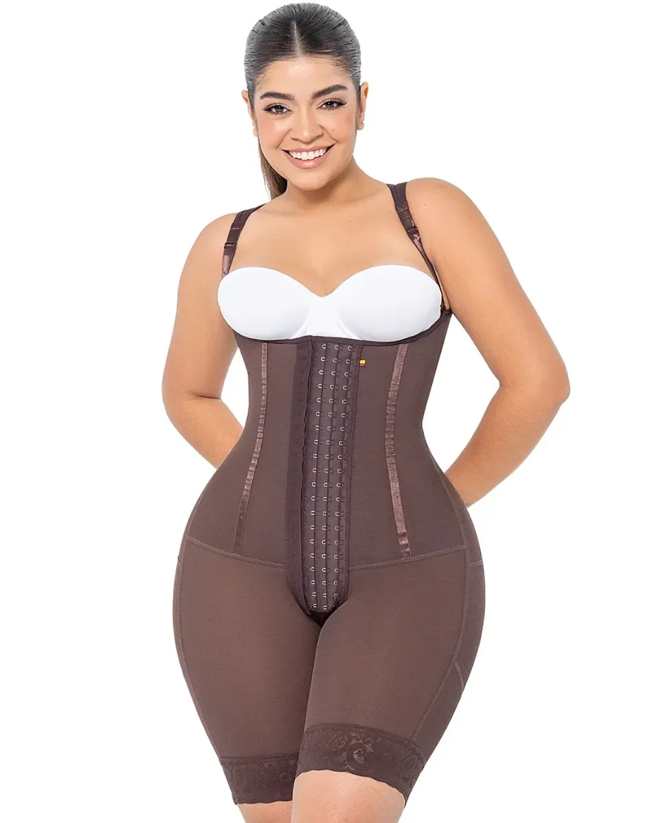 MariaE Fajas Colombianas Daily Use Shapewear Bodysuit High Compression Garment