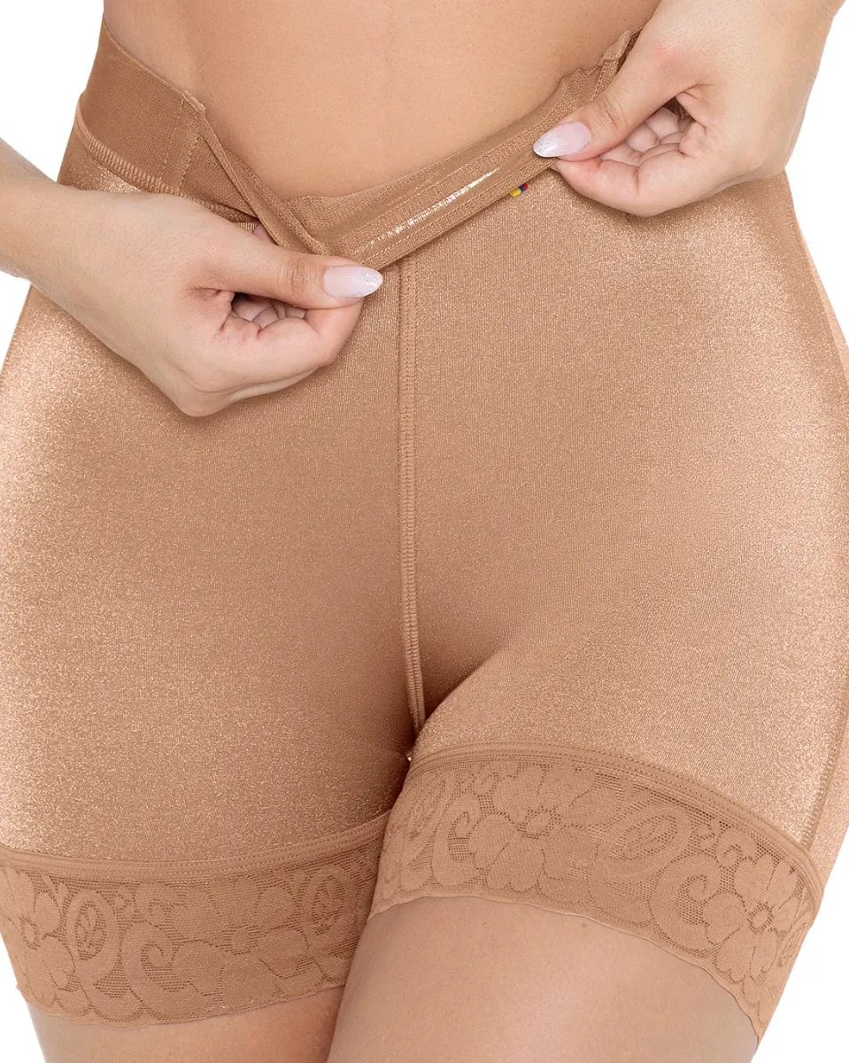 MariaE Fajas Colombianas High Waisted Butt Lifting Shapewear Shorts