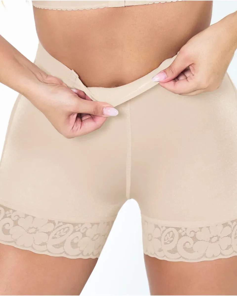 MariaE Fajas Colombianas High Waisted Butt Lifting Shapewear Shorts
