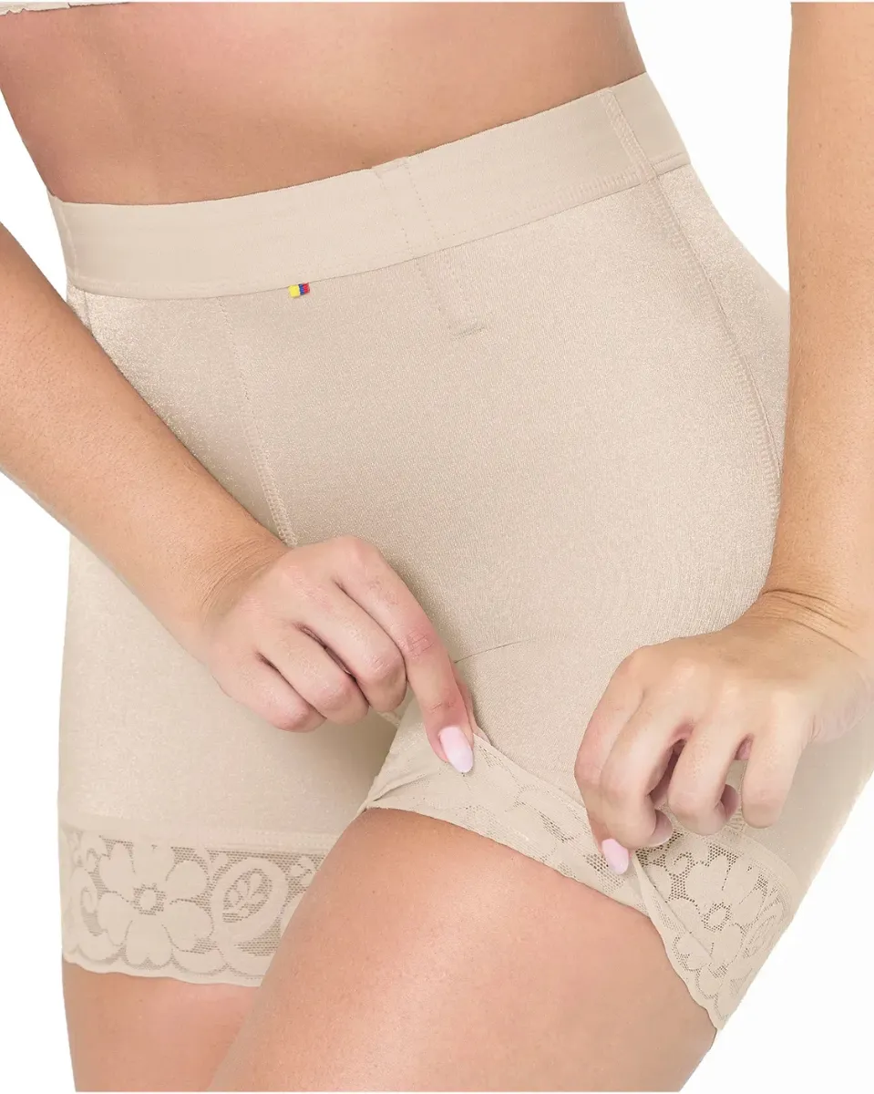 MariaE Fajas Colombianas High Waisted Butt Lifting Shapewear Shorts