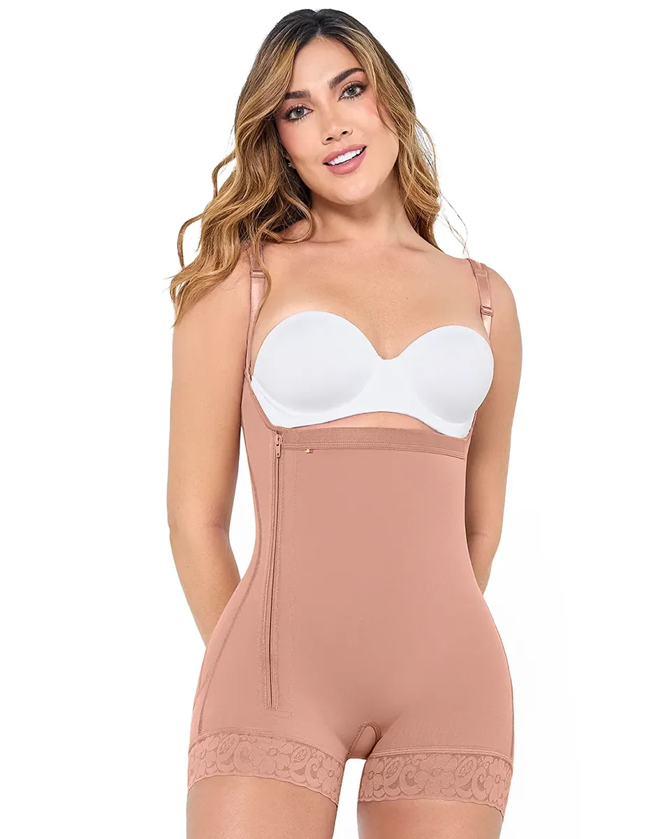 MariaE Fajas Colombianas Stage 2 Open Bust Bodysuit