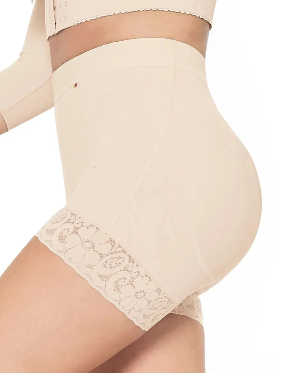 MariaE Fajas High-Waisted Tummy Control Shorts for Women