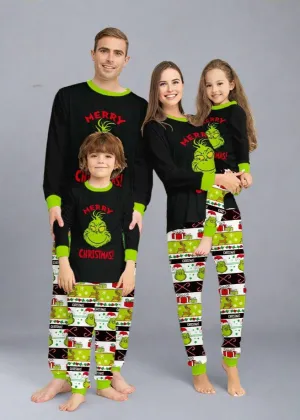 Matching Family Christmas Pajamas – Fun Grinch-Inspired Holiday Set