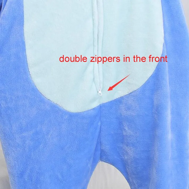Men Pajamas (XXL 180-200CM) Kigurumi Onesie For Adults Women Slipper Zipper Animal Pyjamas One-Piece Pijama Cosplay Costume Gift
