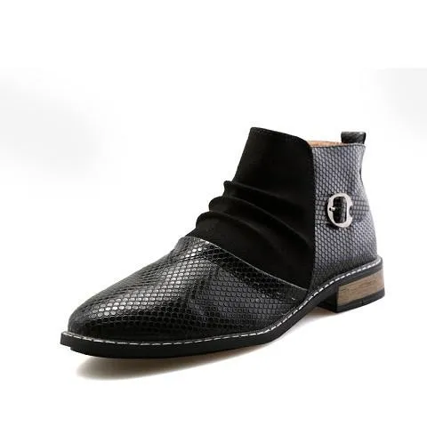 Men's British Ankle Dress Boots
