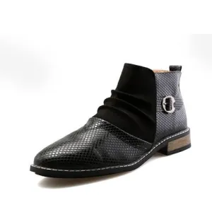 Men's British Ankle Dress Boots