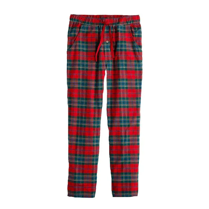 Men's Pendleton | Flannel Pajama Pants | Red Green Plaid