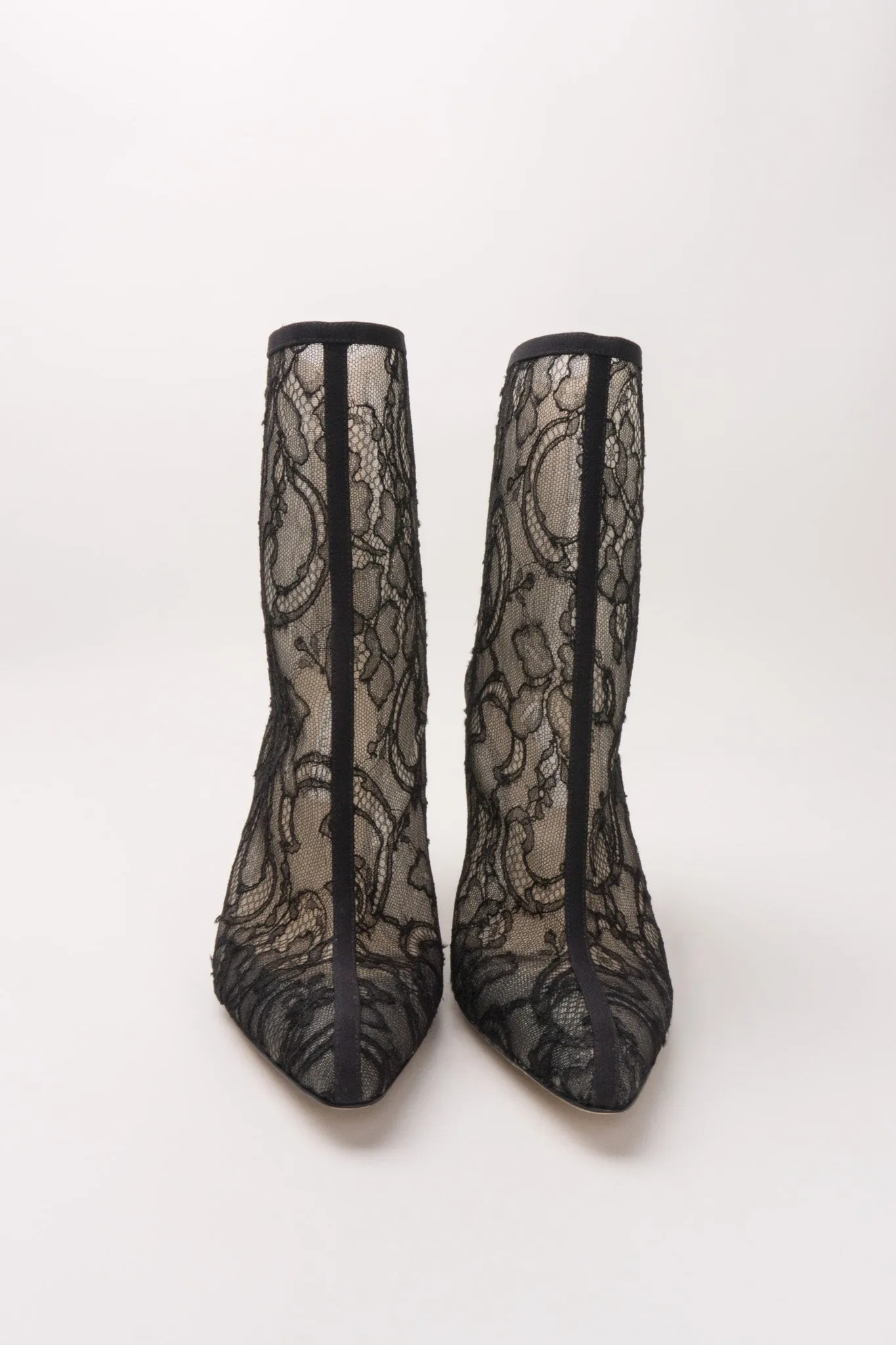 Mesh Lace Boots