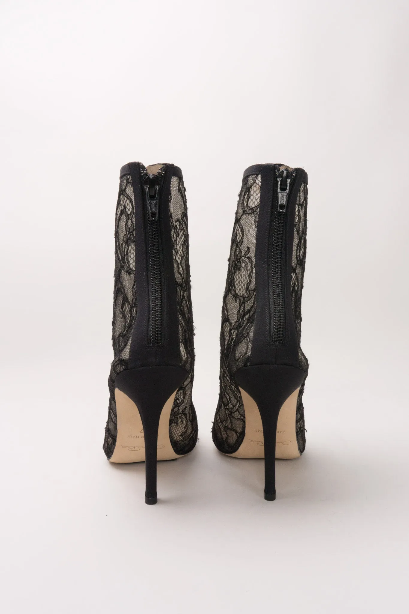 Mesh Lace Boots