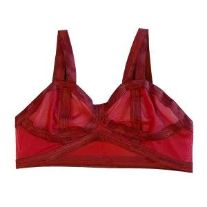 Mesh Vintage Soft Cup Bralette