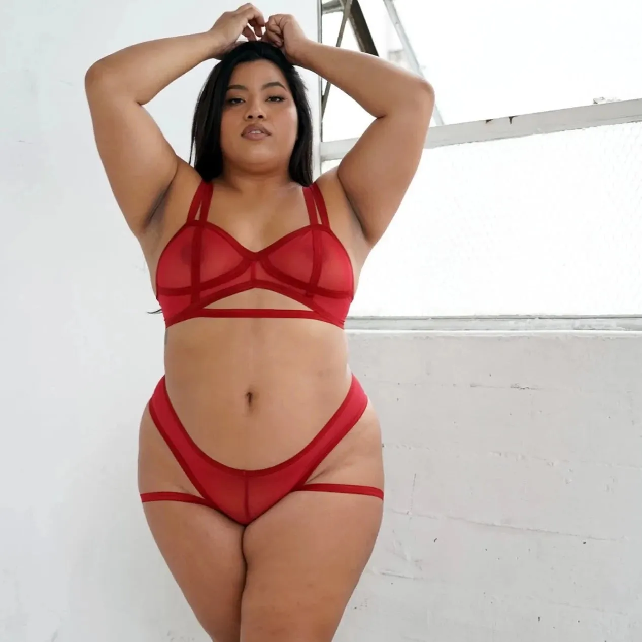 Mesh Vintage Soft Cup Bralette