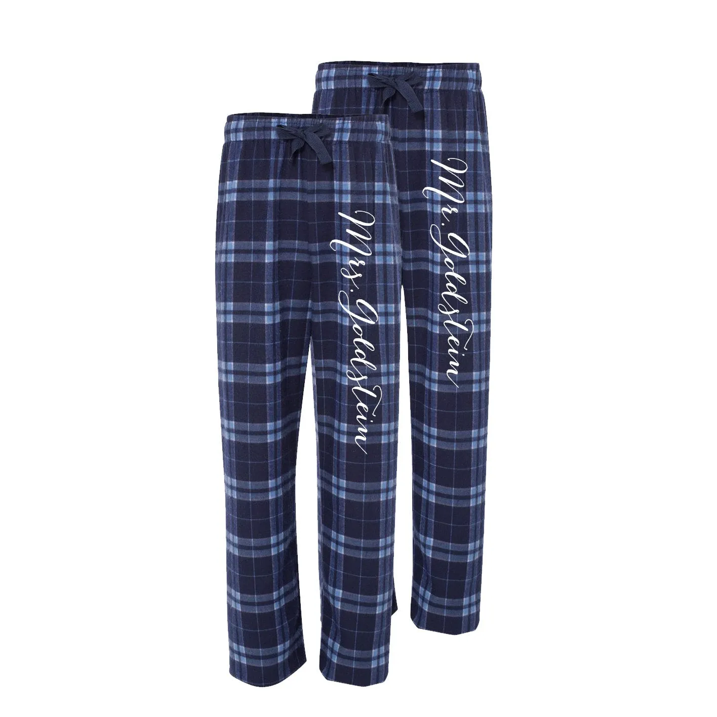 Mr. and Mrs. Personalized Pajama Pants