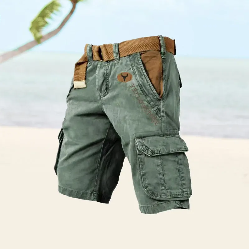 Multifunktionale Cargo-Shorts für Herren - Ethan, Sommer 2025 Edition