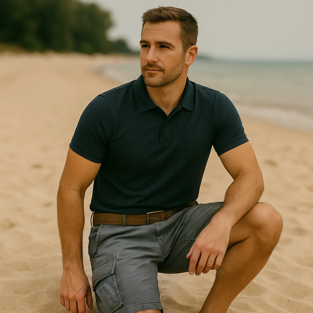 Multifunktionale Cargo-Shorts für Herren - Ethan, Sommer 2025 Edition