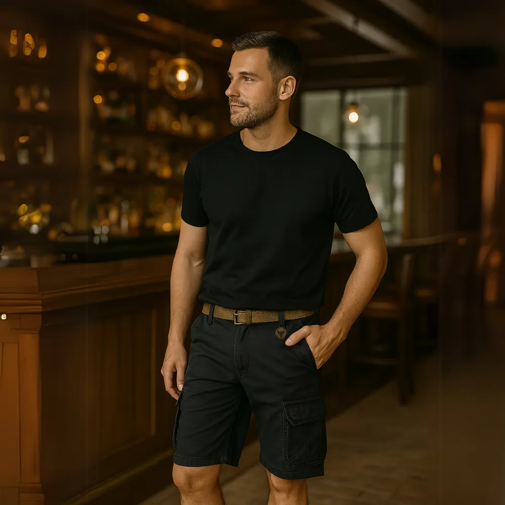 Multifunktionale Cargo-Shorts für Herren - Ethan, Sommer 2025 Edition