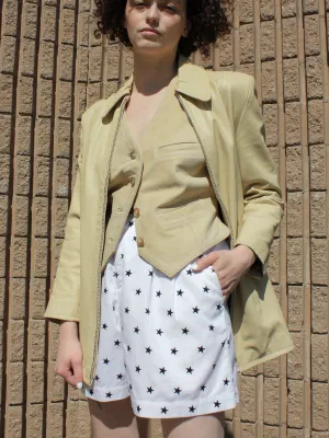 Novelty Print Cotton Shorts