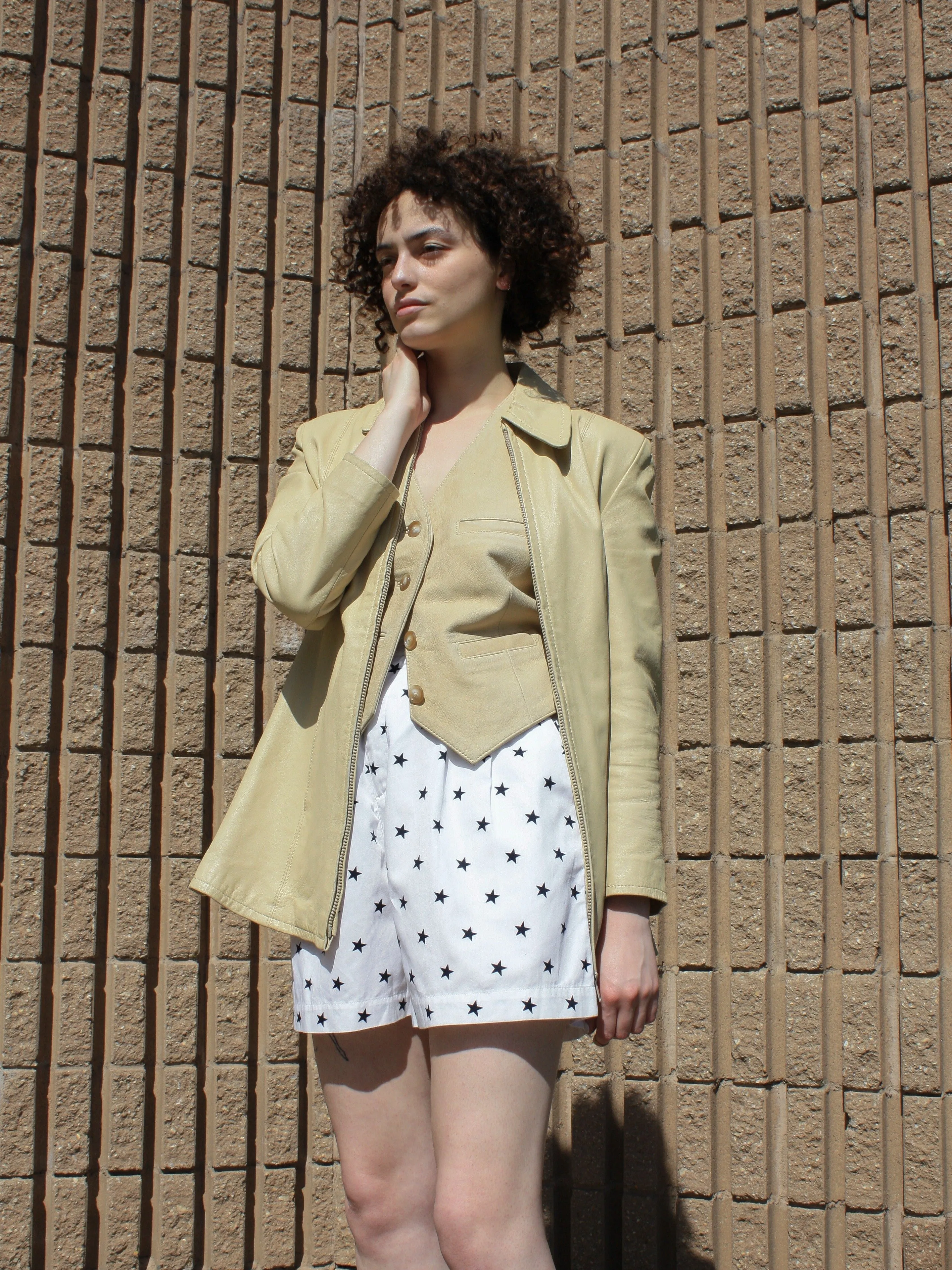 Novelty Print Cotton Shorts