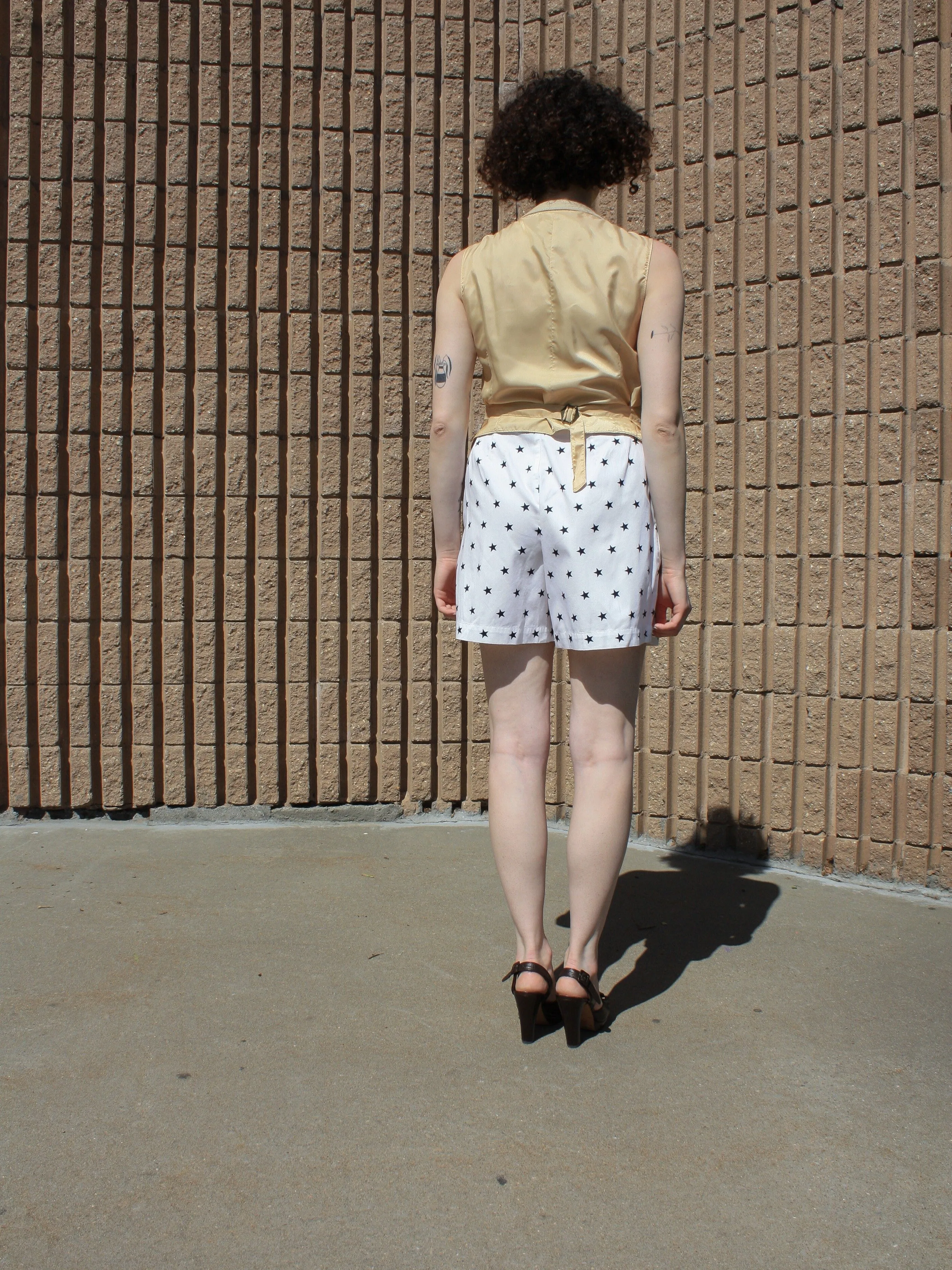 Novelty Print Cotton Shorts