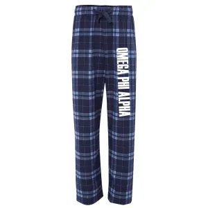 Omega Phi Alpha Flannel Pants
