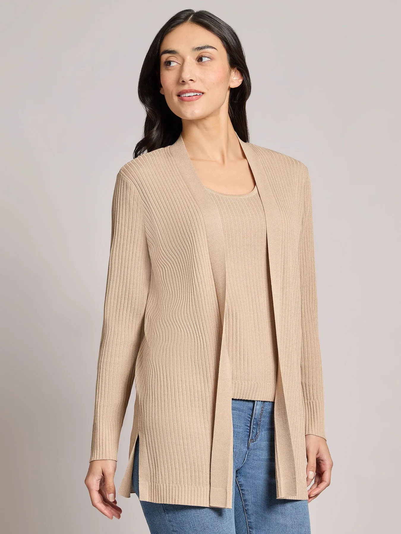 Open Front Sutton Cardigan