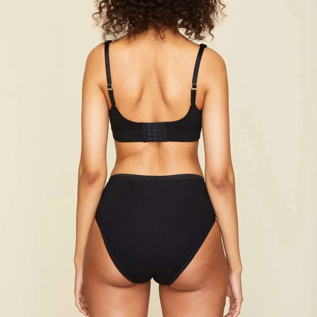 Organic Cotton High-Rise Brief