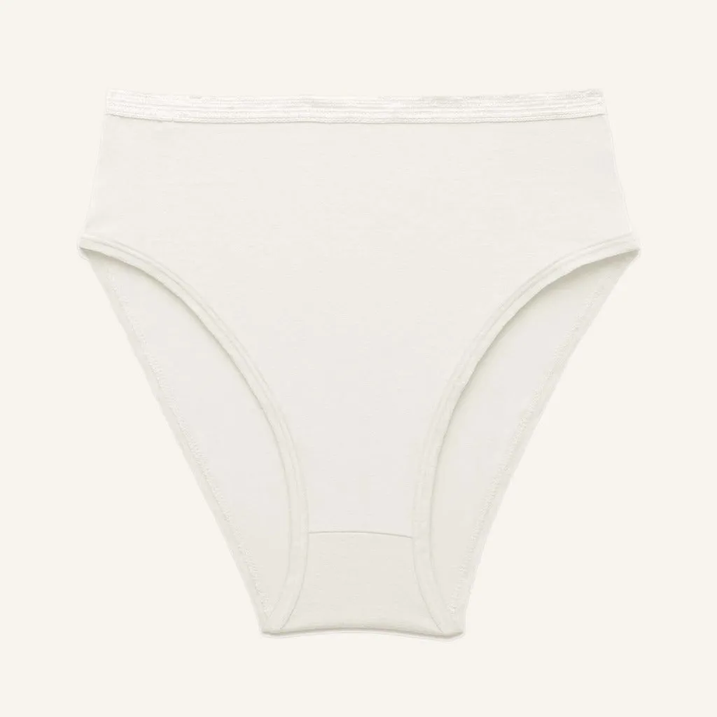 Organic Cotton High-Rise Brief