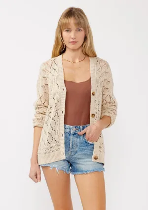Out and About Pointelle Cardigan