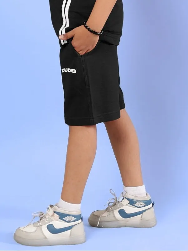 OUTLOOK SHORTS FOR BOYS & GIRLS (BLACK)